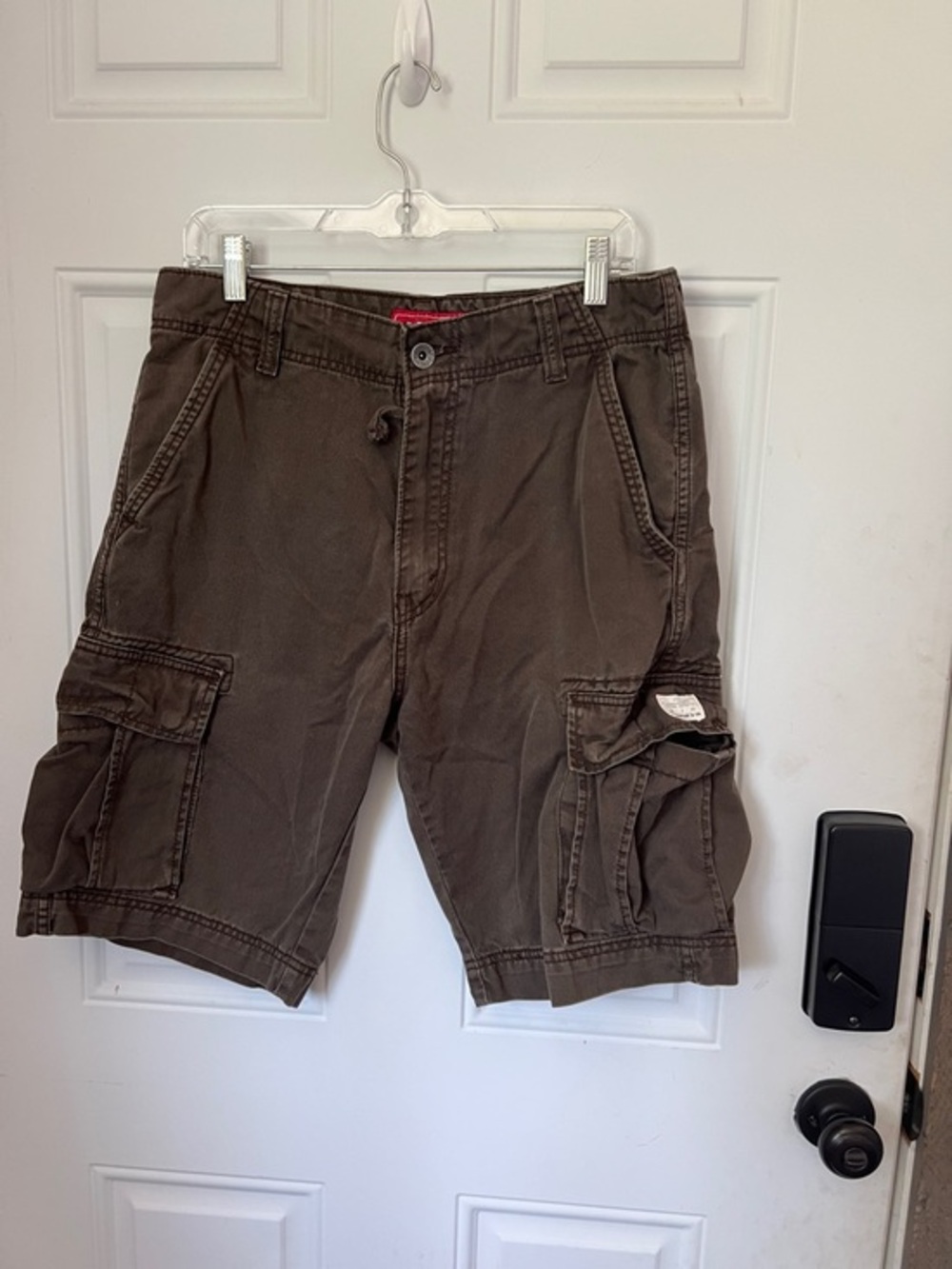 Levi's Brown Men's Cargo Shorts with Utility Pockets